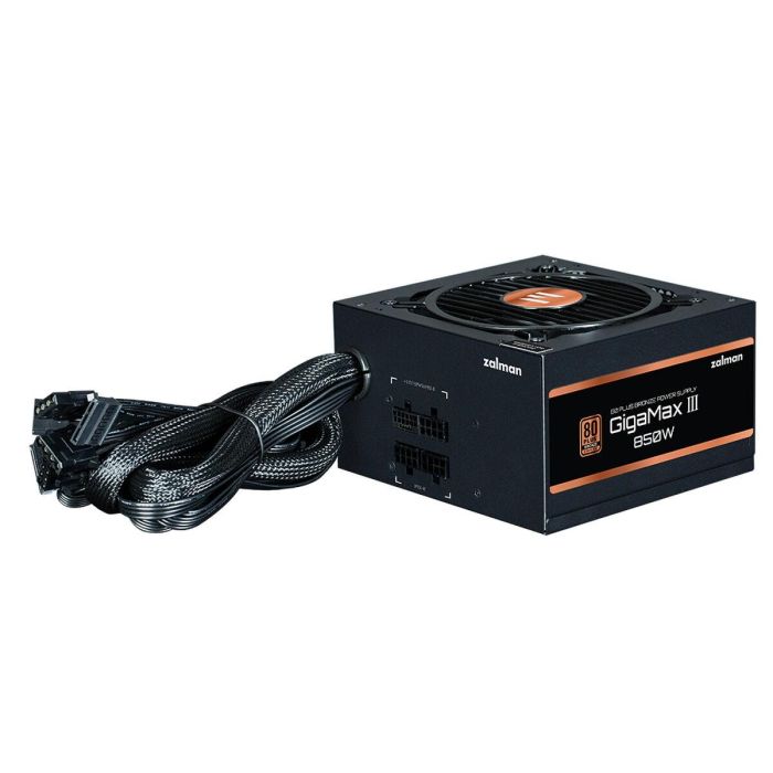 Zalman GigaMax III Fuente de Alimentación 850W ATX 80 PLUS Bronze Semimodular para PC Negro 14 Zalman GigaMax III Fuente de Alimentación 850W ATX 80 PLUS Bronze Semimodular para PC Negro 14