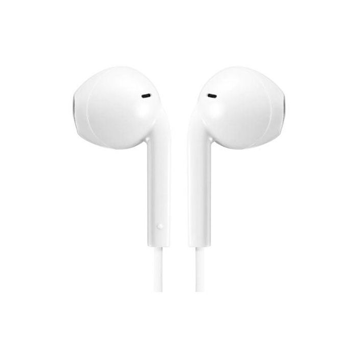 JVC HA-F17MWU Auriculares Intraaurales Alámbricos para Llamadas/Música, Micrófono Integrado, Blanco, IPX2