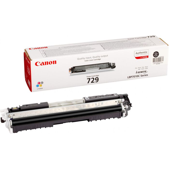 Canon 729 Bk Tóner Negro Original 1.200 Páginas para I-Sensys Lbp7010C Lbp7018C 1 Canon 729 Bk Tóner Negro Original 1.200 Páginas para I-Sensys Lbp7010C Lbp7018C 1