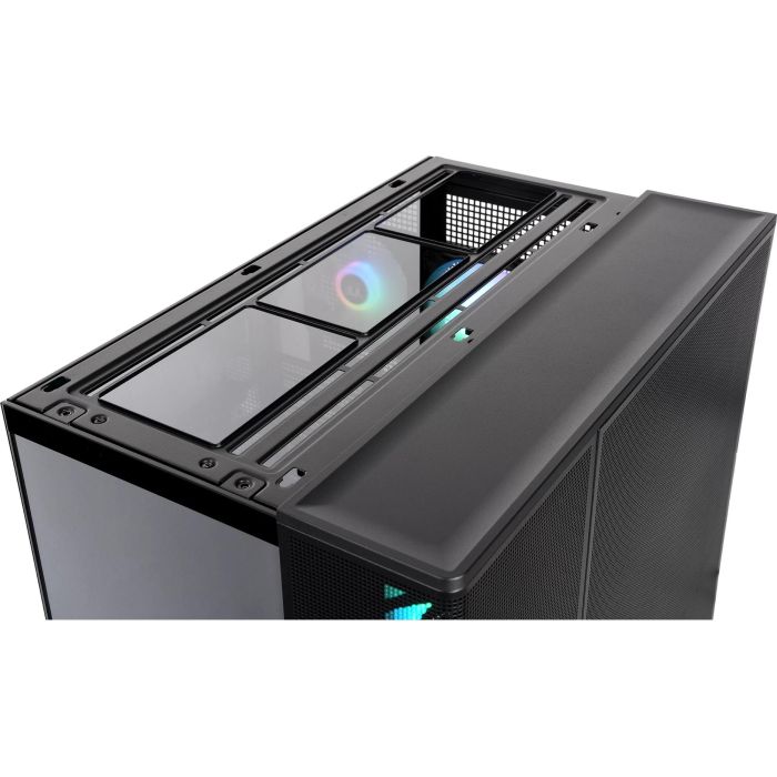 Thermaltake View 380 XL TG ARGB Black Midi Tower PC Gaming con Vidrio Templado, ATX, Iluminación ARGB 4