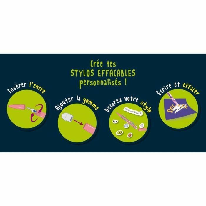 Lisciani Giochi LIS8008324110841 Laboratorio de Bolígrafos Borrables - Kit Científico para Niños con Bolígrafos Personalizables y Experimentos de Tinta 2