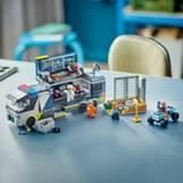 LEGO 60418 City Laboratorio Móvil de Ciencias Forenses, Juguete Cuádruple, Regalo para Niños a Partir de 7 Años y Minifiguras 2