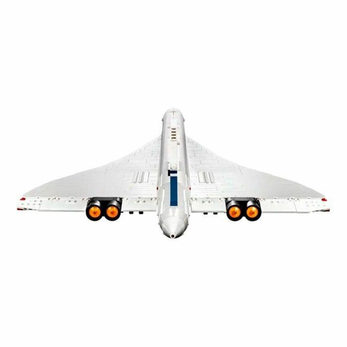 LEGO Icons Concorde, kit de construcción de modelos de aviones para adultos, juego de vehículos aeronáuticos con detalles auténticos y 3 modos 4