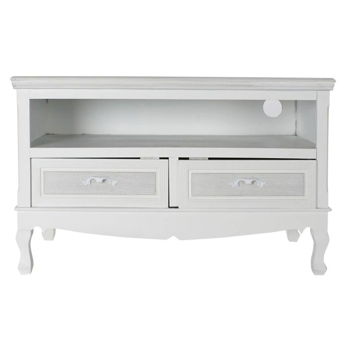 Mesa Centro Romantico DKD Home Decor Blanco 42 x 61 x 100 cm 6 Mesa Centro Romantico DKD Home Decor Blanco 42 x 61 x 100 cm 6