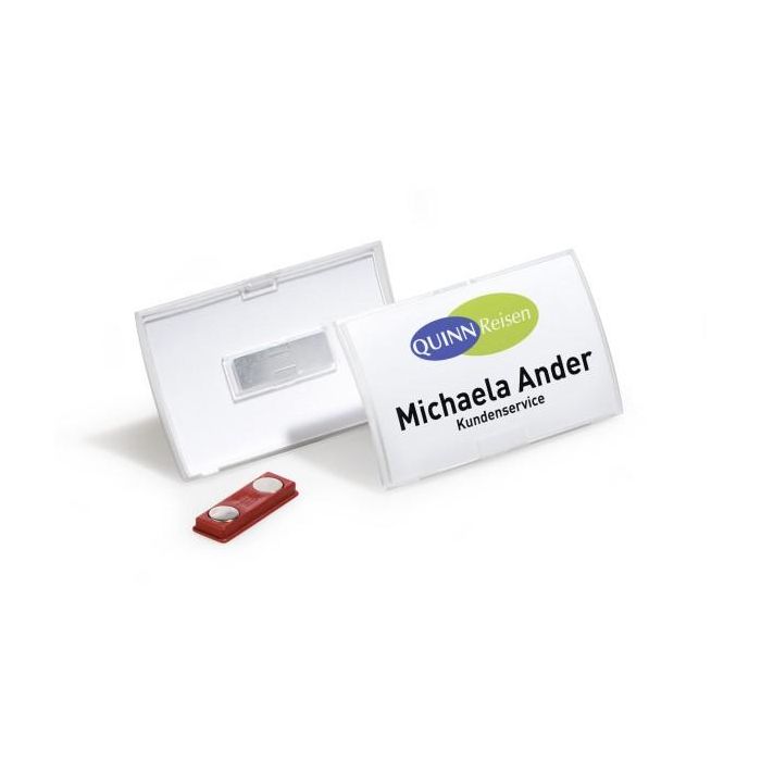 DURABLE Namensschild Click Fold m Magnet 40x75mm 10 St 13 DURABLE Namensschild Click Fold m Magnet 40x75mm 10 St 13