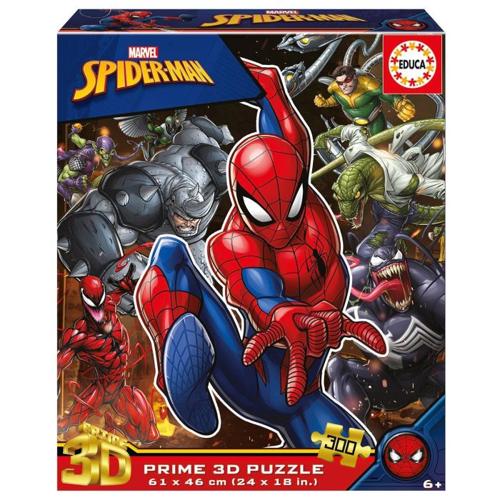 Puzzle 3D Lenticular 300 Piezas Spider-Man 20049 Educa