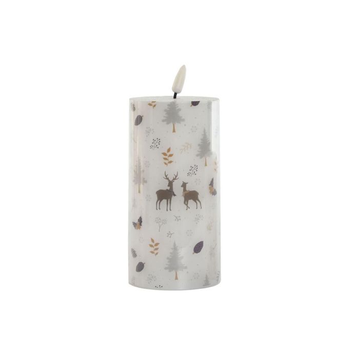 Vela LED DKD Home Decor Blanco Multicolor 7.5 x 7.5 x 15 cm 7,5 x 7,5 x 15 cm (AA) Vela LED DKD Home Decor Blanco Multicolor 7.5 x 7.5 x 15 cm 7,5 x 7,5 x 15 cm (AA)