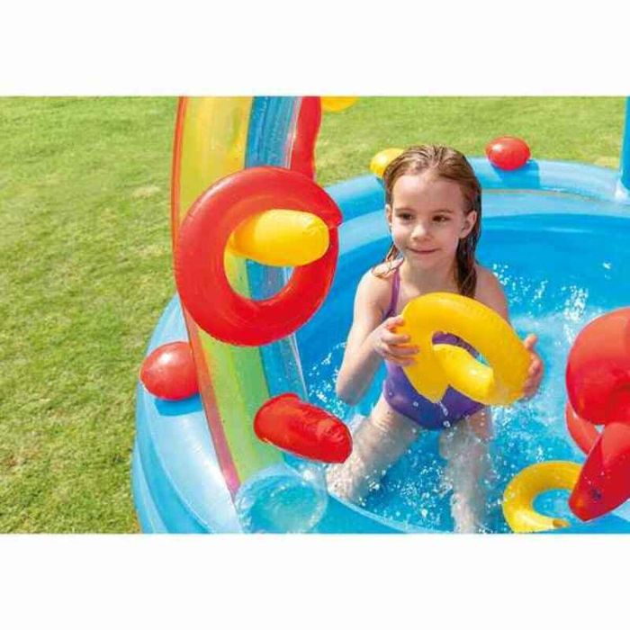Piscina Hinchable para Niños Intex Parque de juegos Arcoíris 297 x 135 x 193 cm 381 L 4 Piscina Hinchable para Niños Intex Parque de juegos Arcoíris 297 x 135 x 193 cm 381 L 4