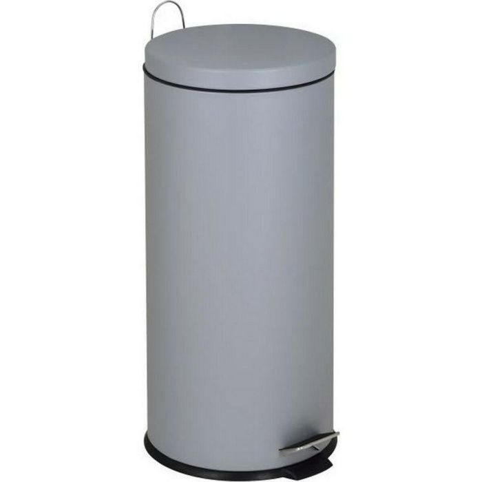 Kitchen Move Cubo de Cocina con Pedal URBAN 30L Gris Acero. Ideal para cocina, baño y hogar. Gran capacidad para familias activas.