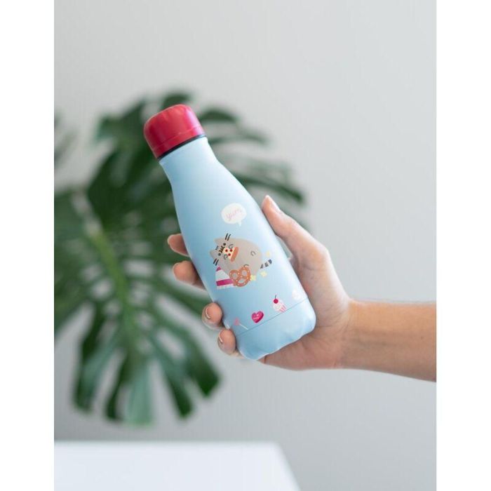 Botella acero inoxidable Purrfect Love Pusheen 260ml 2
