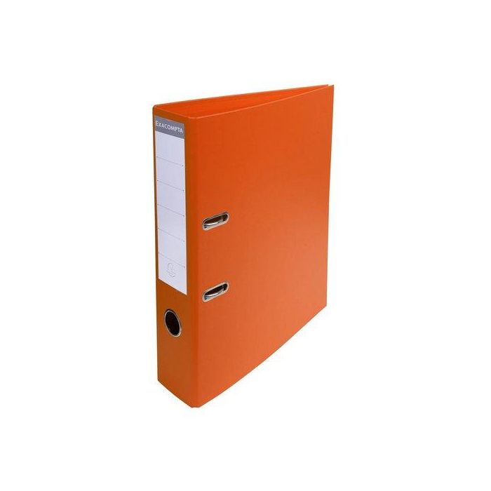 Archivador Palanca Exacompta Prem Touch Forrado Pvc Rado A4 70Mm Naranja