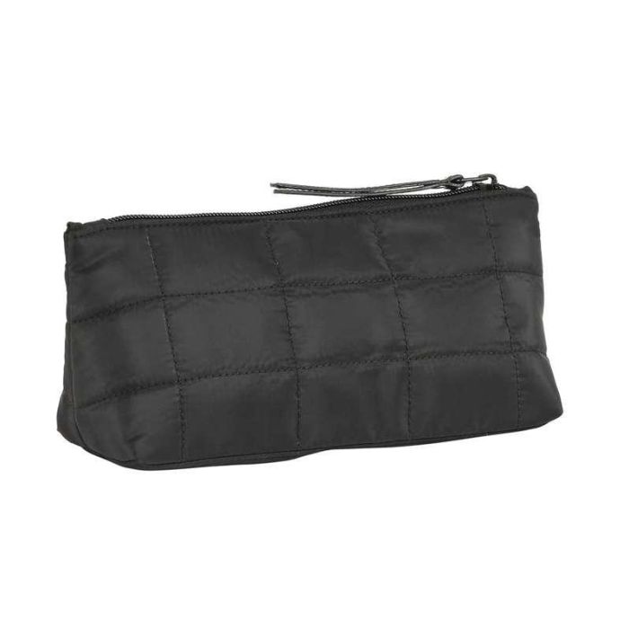 Safta Neceser Capsula Acolchado Negro 23x12x8cm Safta Neceser Capsula Acolchado Negro 23x12x8cm