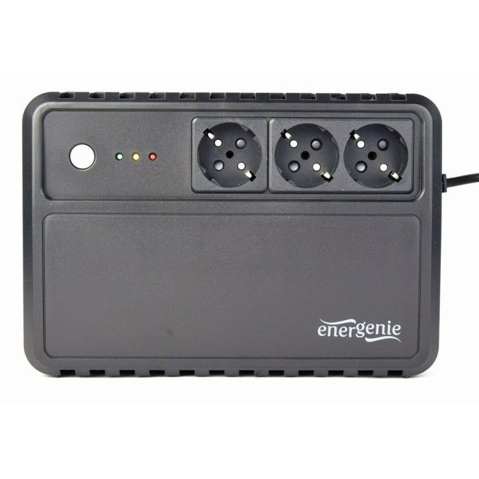Gembird EG-UPS-3SDT600-01 Sistema Alimentación Ininterrumpida UPS Línea Interactiva 0.6 kVA 360W 3 Salidas AC Escritorio Negro 2