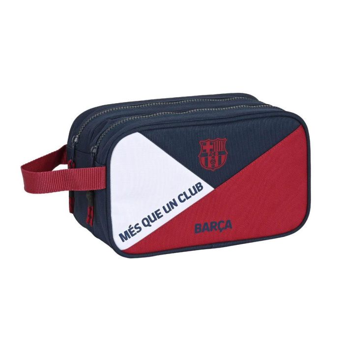 Neceser Infantil F.C. Barcelona Azul Granate (26 x 15 x 12.5 cm)