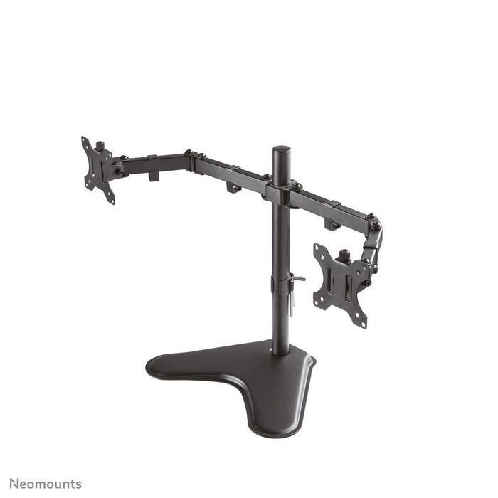 Neomounts Full Motion Dual Desk Stand For Two 10-32" Monitor Screens, Height Adjustable - Black 1 Neomounts Full Motion Dual Desk Stand For Two 10-32" Monitor Screens, Height Adjustable - Black 1