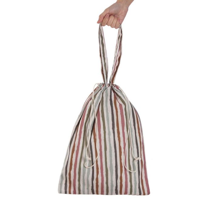Bolso Compra Ligne Versa 36x48 cm - Algodón, Poliéster (4 Unidades) 3 Bolso Compra Ligne Versa 36x48 cm - Algodón, Poliéster (4 Unidades) 3