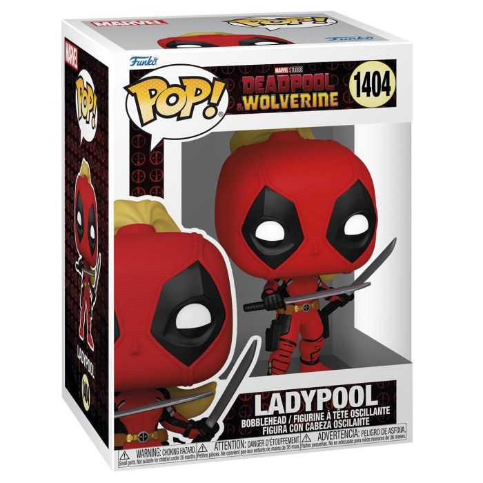 Funko 85074 Funko Pop! Marvel Ladypool, Figura de Vinilo Coleccionable de Deadpool y Wolverine 10 cm 1 Funko 85074 Funko Pop! Marvel Ladypool, Figura de Vinilo Coleccionable de Deadpool y Wolverine 10 cm 1