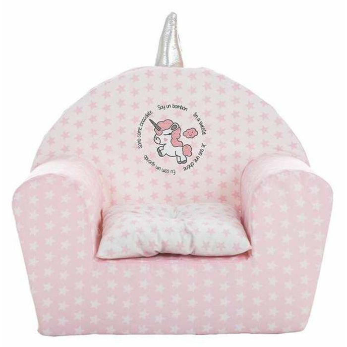 Creaciones Llopis Sillón Unicornio 44x34x53 cm para Bebés 0+ meses Creaciones Llopis Sillón Unicornio 44x34x53 cm para Bebés 0+ meses