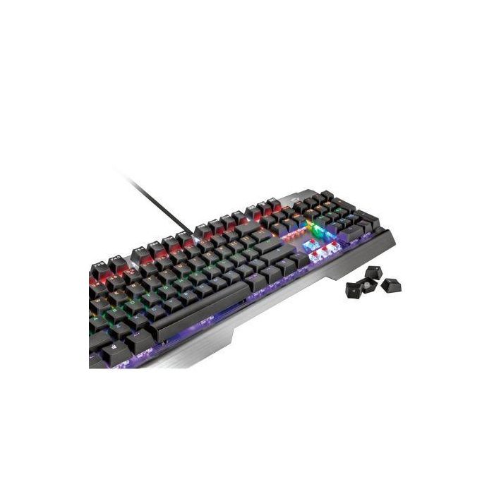 TECLADO MECÁNICO TRUST GAMING GXT 877 SCARR - 11 TECLAS MULTIMEDIA ACCESO DIRECTO - 7 MODOS RETROILUMINACIÓN - 8 TECLAS GAMING - CABLE USB 180 CM 3 TECLADO MECÁNICO TRUST GAMING GXT 877 SCARR - 11 TECLAS MULTIMEDIA ACCESO DIRECTO - 7 MODOS RETROILUMINACIÓN - 8 TECLAS GAMING - CABLE USB 180 CM 3