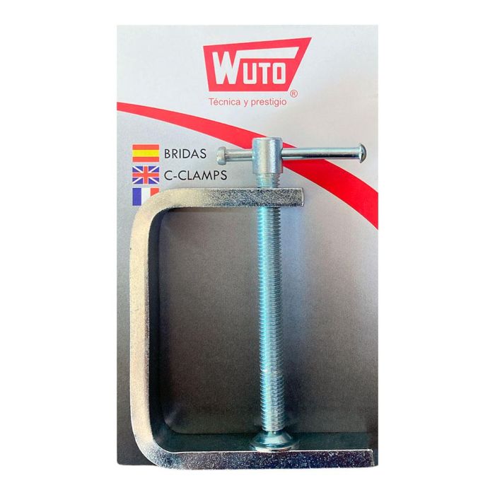 Wuto Bridas marquetería 75x40mm para taladro manual sin fisuras en madera Wuto Bridas marquetería 75x40mm para taladro manual sin fisuras en madera