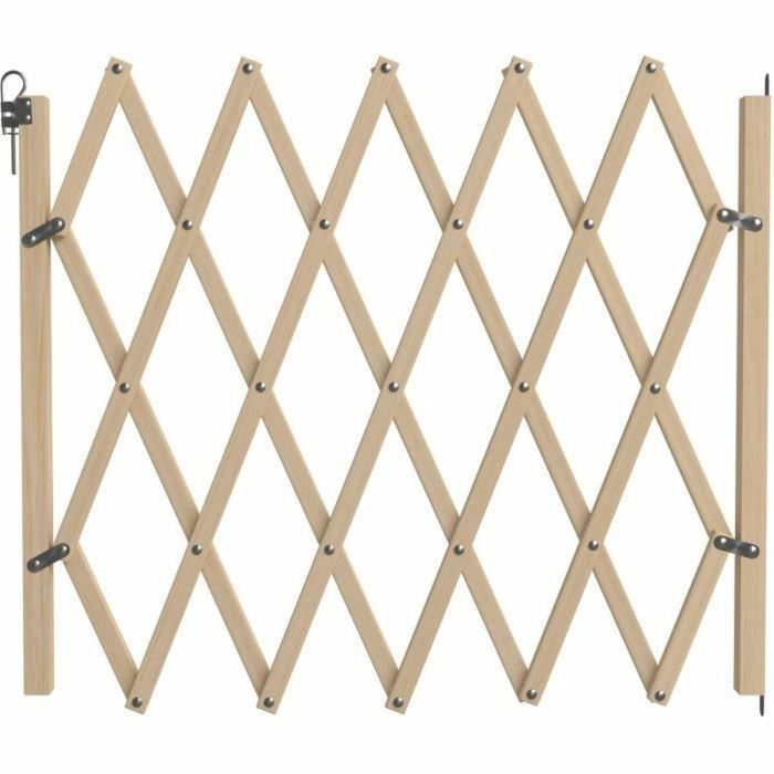 NORDLINGER PRO Barrera extensible de madera Stopfix - Para perros