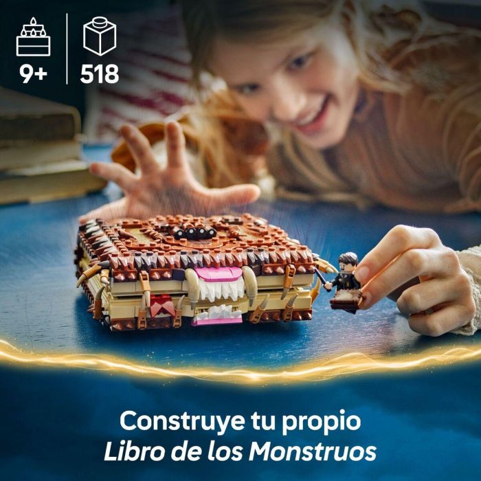 Lego Harry Potter 76449 El Monstruoso Libro de los Monstruos - Juguete para niños a partir de 9 años 16