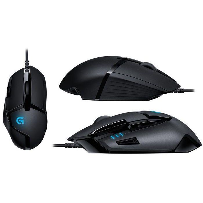 Logitech G402 Hyperion Fury FPS Gaming Mouse con Sensor Fusion Engine, 8 Botones Programables, 4 DPI, USB 1 Logitech G402 Hyperion Fury FPS Gaming Mouse con Sensor Fusion Engine, 8 Botones Programables, 4 DPI, USB 1