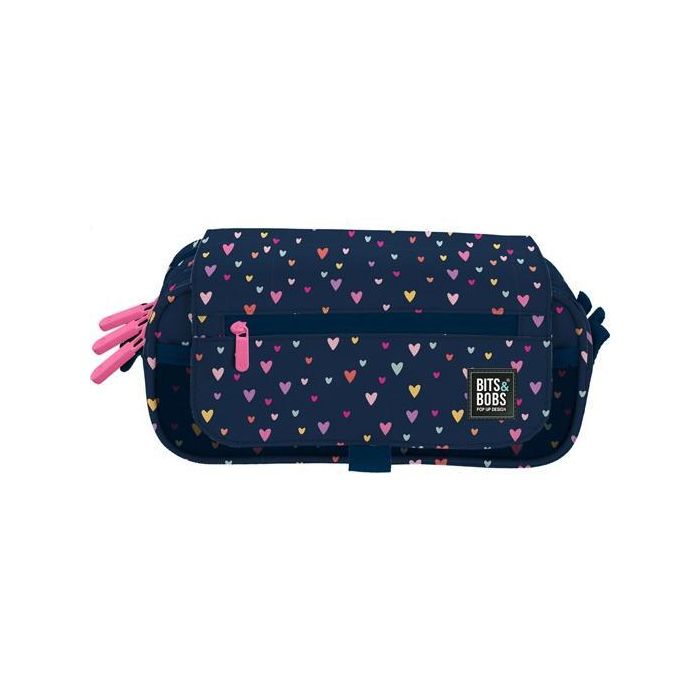 Grafoplás Portatodo Triple C-Solapa Bits&Bobs Hearts