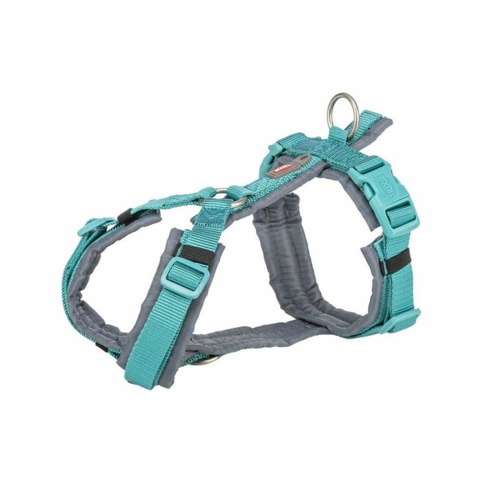 Arnés para Perro Trixie Premium Trekking Grafito Azul claro XL