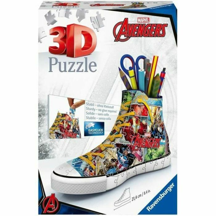 AVENGERS 3D Puzzle Sneaker 108 piezas