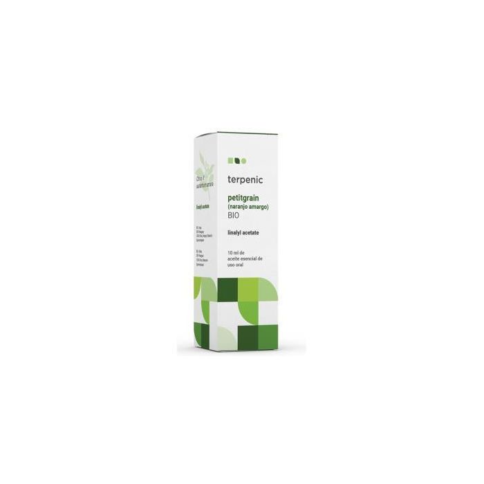 TERPENIC Aceite Esencial Petitgrain Bio 10ml - 100% Puro Citrus Aurantium QT. Acetato de Linalilo de Paraguay Alimentario