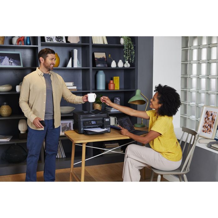 Epson ET-3850 Impresora Multifunción EcoTank 3 en 1, A4, Wi-Fi, ADF, Duplex, Inyección de Tinta, Color, 4800 x 1200 DPI 6