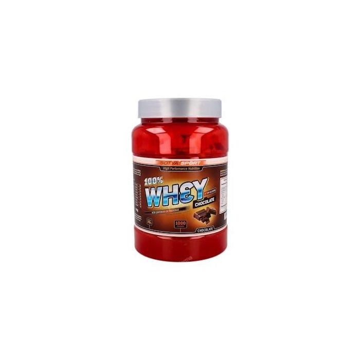 SOTYA Proteínas Whey Protein Chocolate 1Kg - Batido en polvo para mantenimiento muscular y deportistas