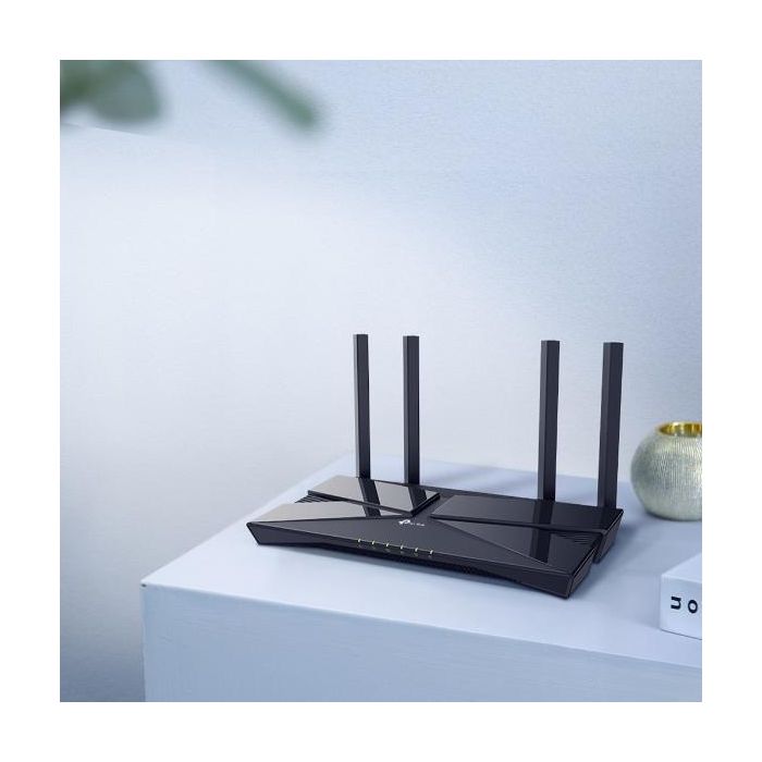 TP-Link Dual-Core CPU, 1x Gbit WAN, 4 x Gbit LAN, 802.11ax, 2.4 + 5 GHz, 574 + 1201 Mbps, 260.2 x 135.0 x 38.6 mm 6 TP-Link Dual-Core CPU, 1x Gbit WAN, 4 x Gbit LAN, 802.11ax, 2.4 + 5 GHz, 574 + 1201 Mbps, 260.2 x 135.0 x 38.6 mm 6