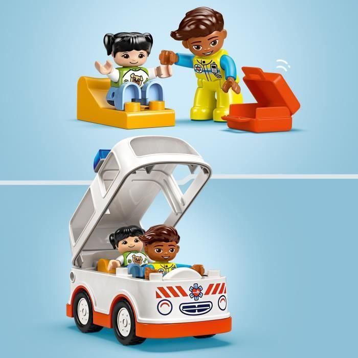 Ambulancia Y Conductor Lego Duplo 10447 Lego 2 Ambulancia Y Conductor Lego Duplo 10447 Lego 2
