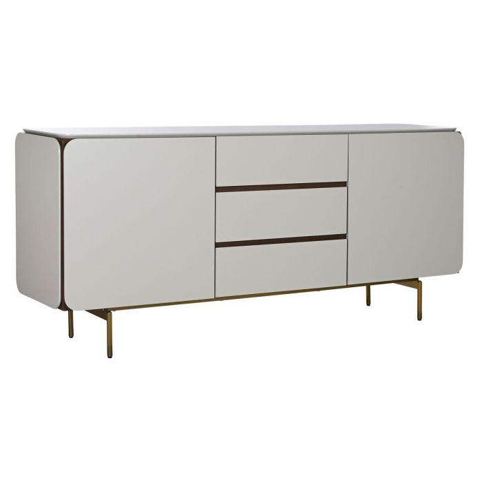 Buffet Moderno DKD Home Decor Blanco Marron 41.5 x 80 x 183 cm