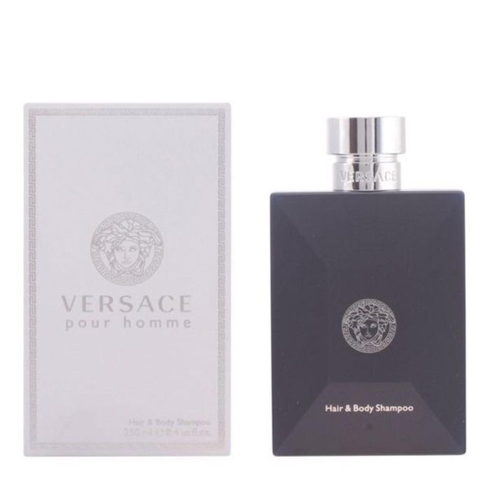 Versace Pour Homme Champú y Gel de Ducha para Hombre 250 ml