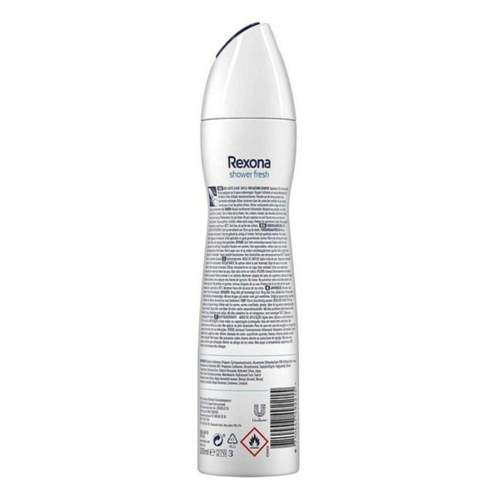 Rexona Desodorante Spray MotionSense Shower Fresh para Mujer Protección 48H Sin Alcohol 200 ml 1 Rexona Desodorante Spray MotionSense Shower Fresh para Mujer Protección 48H Sin Alcohol 200 ml 1
