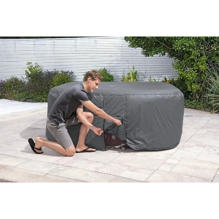 BESTWAY - Cobertor térmico EnergySense para spa cuadrado 201x 201x80cm 1 BESTWAY - Cobertor térmico EnergySense para spa cuadrado 201x 201x80cm 1