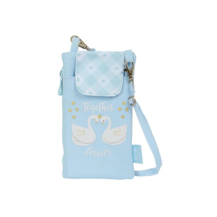 Monedero Glow Lab Cisnes Bolso para Móvil Azul