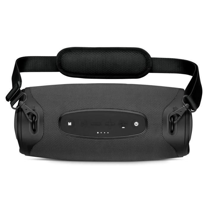Medion AAAPX09234 Altavoz Bluetooth L 50W, 47h de batería, Protección IPX7 y Efectos de Iluminación RGB 5