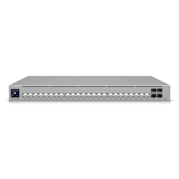 Ubiquiti UniFi Pro HD 24 PoE Gestionado L2/L3 - Switch Ethernet 2.5G con 22 Puertos PoE, Montaje en Rack 1U