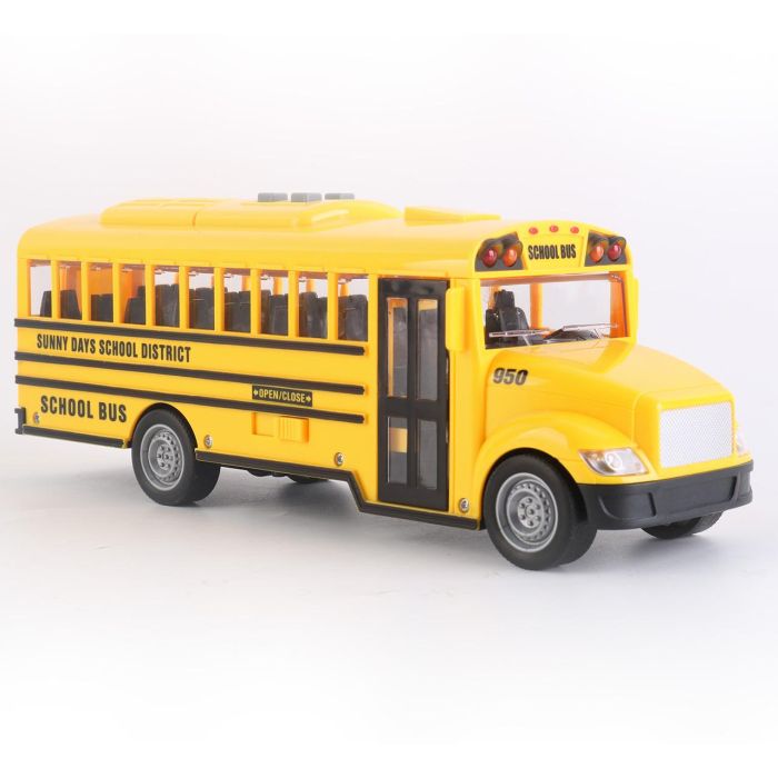 Tachan Autobús Escolar Americano Amarillo 1:16 con Fricción, Luces y Sonidos para Niños +3 Años 2 Tachan Autobús Escolar Americano Amarillo 1:16 con Fricción, Luces y Sonidos para Niños +3 Años 2