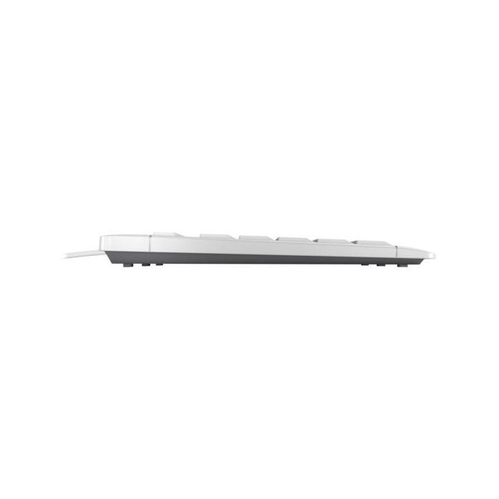 CHERRY TAS STREAM KEYBOARD TKL Corded EU-Layout grau 1