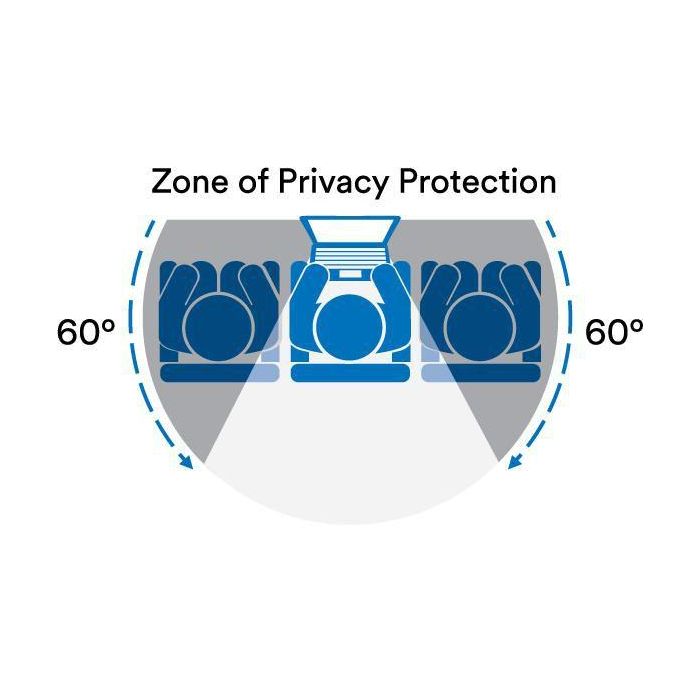 3M PF430W9B Filtro de privacidad para monitores panorámicos de 43 pulgadas, reversible mate/brillante 1