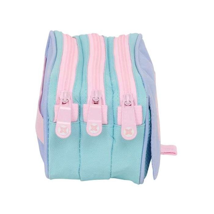 Safta Portatodo Triple Big Munich 'Mellow' 21,5x10x8 cm para niños +3 años 2