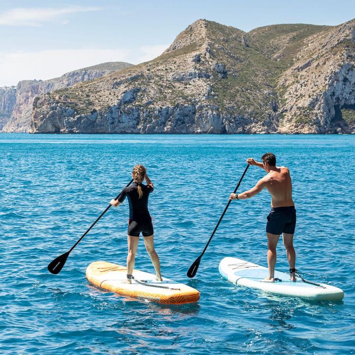 Tabla de Paddle Surf Hinchable 2 en 1 con Asiento y Accesorios Siros InnovaGoods 10'5" 320 cm 18 Tabla de Paddle Surf Hinchable 2 en 1 con Asiento y Accesorios Siros InnovaGoods 10'5" 320 cm 18