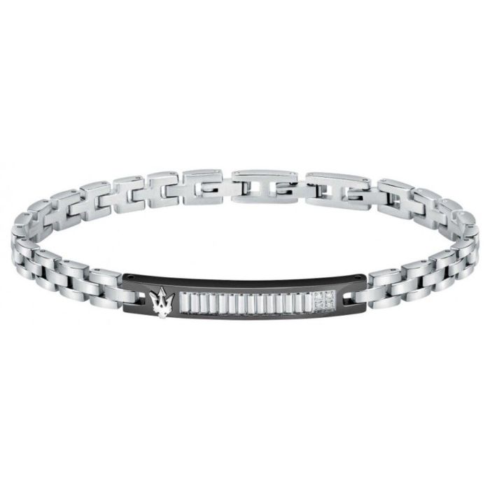 Pulsera Hombre Maserati DIAMONDS Acero Inoxidable Plateado Pulsera Hombre Maserati DIAMONDS Acero Inoxidable Plateado