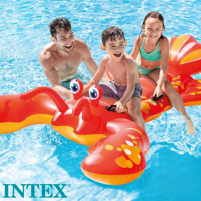 Figura Hinchable para Piscina Intex Langosta 137 x 50 x 213 cm (6 Unidades) 5 Figura Hinchable para Piscina Intex Langosta 137 x 50 x 213 cm (6 Unidades) 5