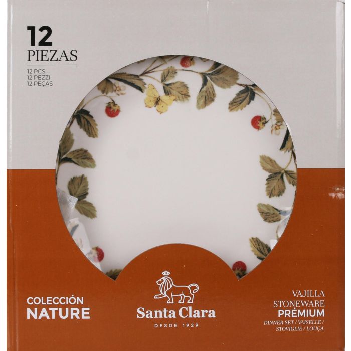 Santa Clara Vajilla 12 Piezas "Aranjuez" (2 Unidades) 1